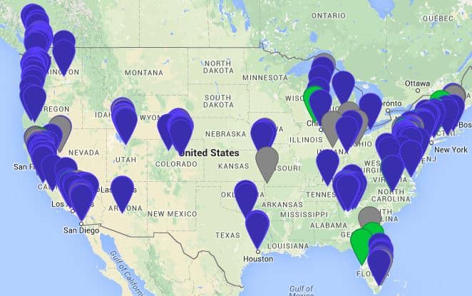 SemaConnect Location Map