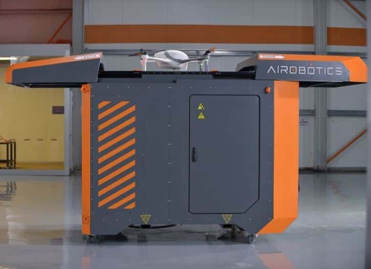 Airobotics Security Drone Charging Station