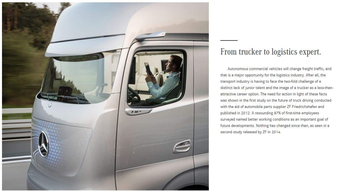 autonomous semi truck