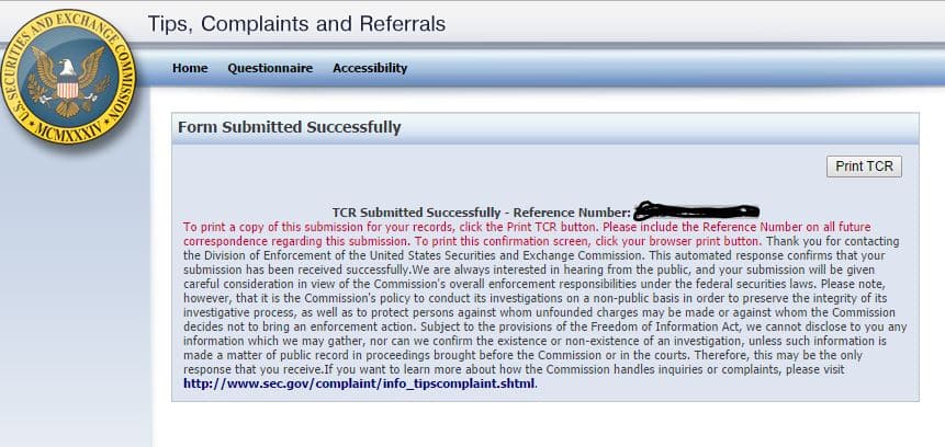 An SEC complaint filed against CBIS - Credit: Nanalyze