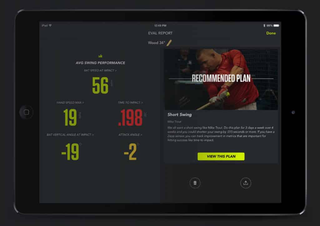 Baseball becomes more of a science with analytics from Zepp.