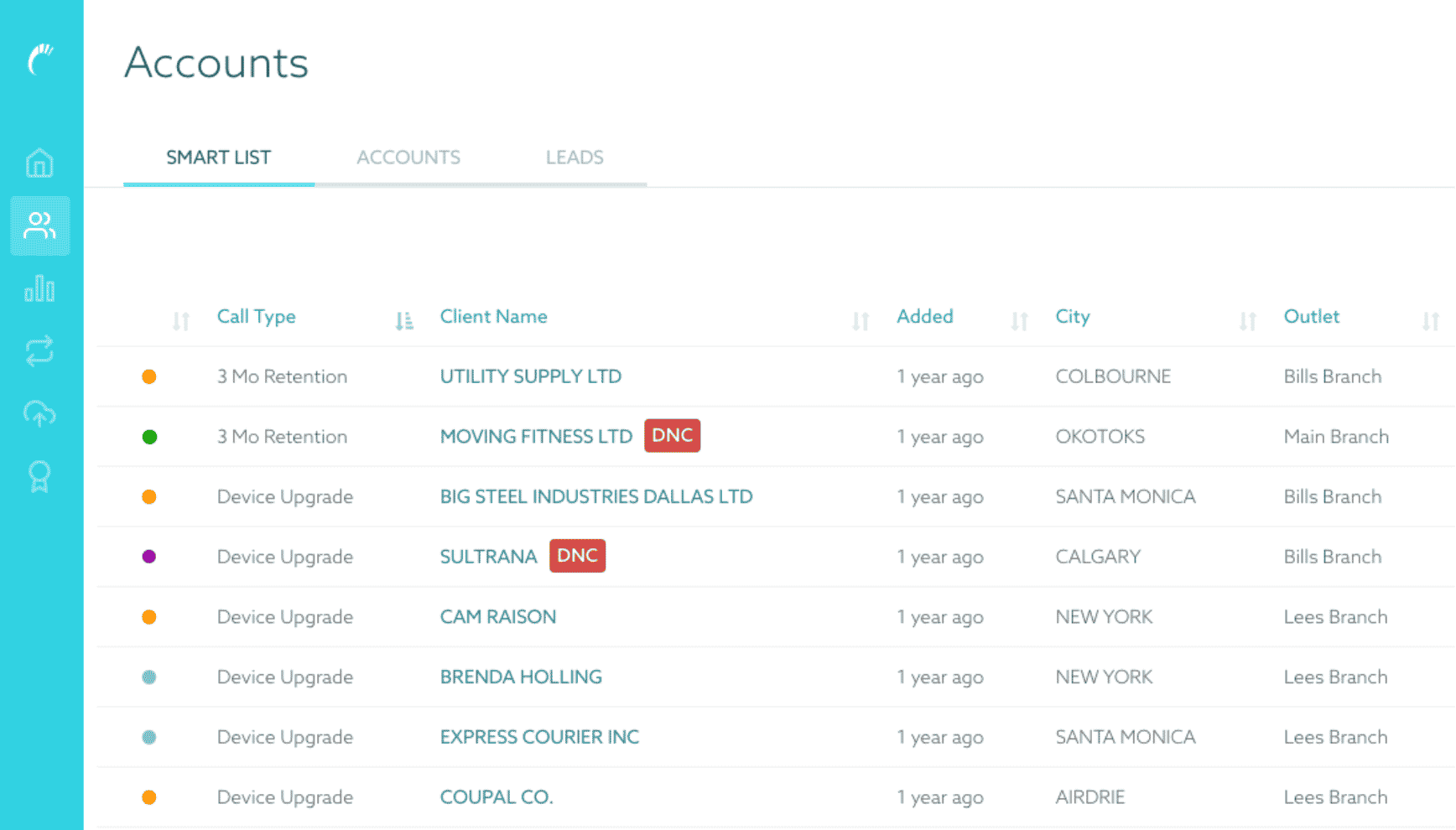Statflo screenshot