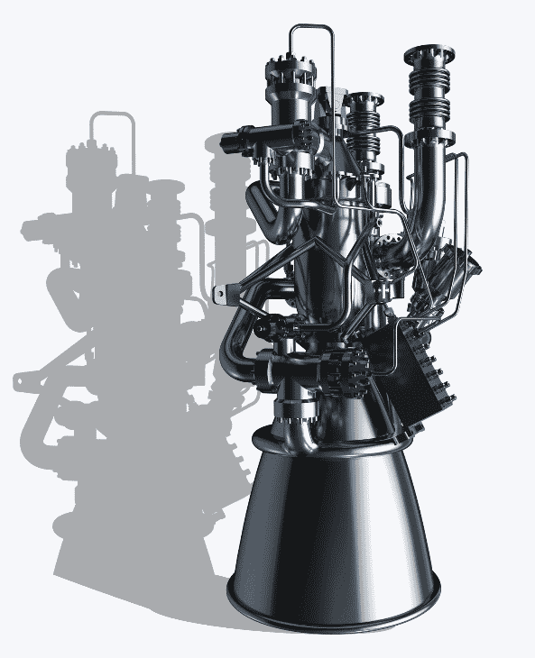 china-space: Landspace rocket engine