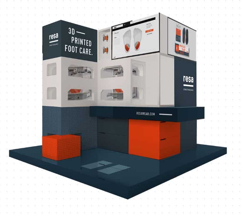 3D Printing for Footwear - Resa Kiosk