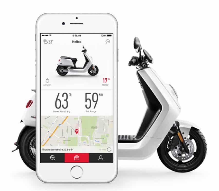 NIU claims to have created the first smart e-scooter in China.
