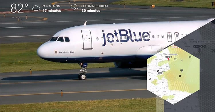 JetBlue is both a customer and an investor in ClimaCell. 