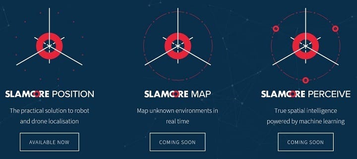 SLAMcore product list