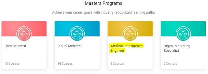 AI Certifications from Simplilearn