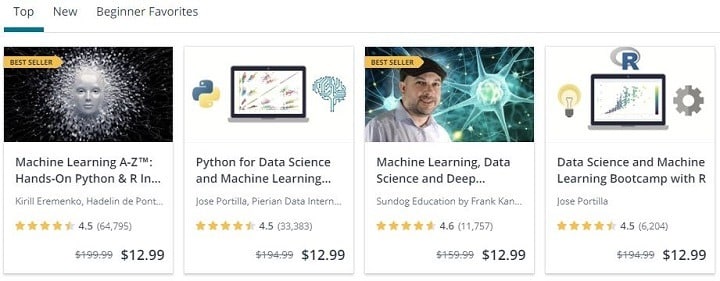 AI Certifications from Udemy