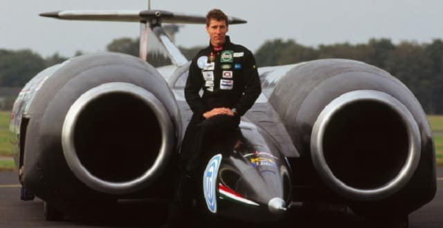 Richard Green and Thrust SSC 