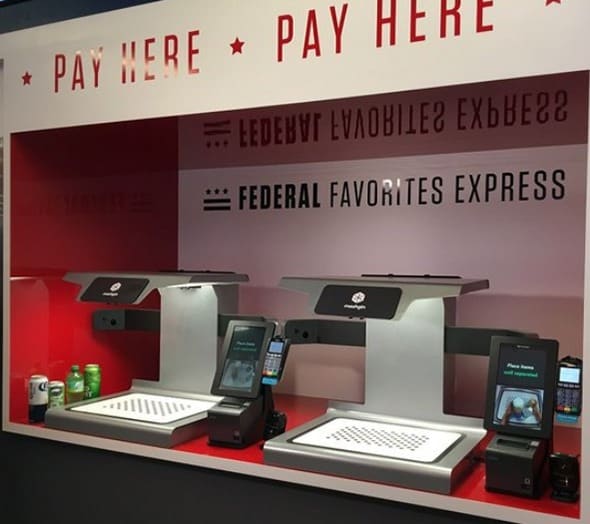 Automated checkout kiosks from Mashgin.