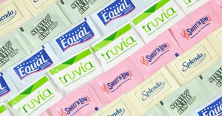 Common sugar substitutes 