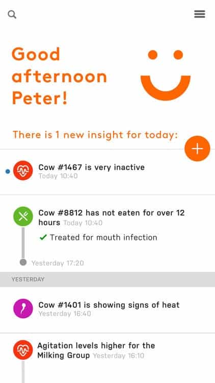 Connecterra's AgTech app assists dairy farmers 