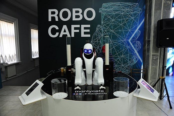GBL's robot barista works a lot like Cafe X's 