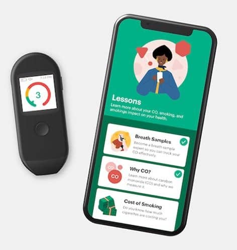 Carrot's quit smoking device and app