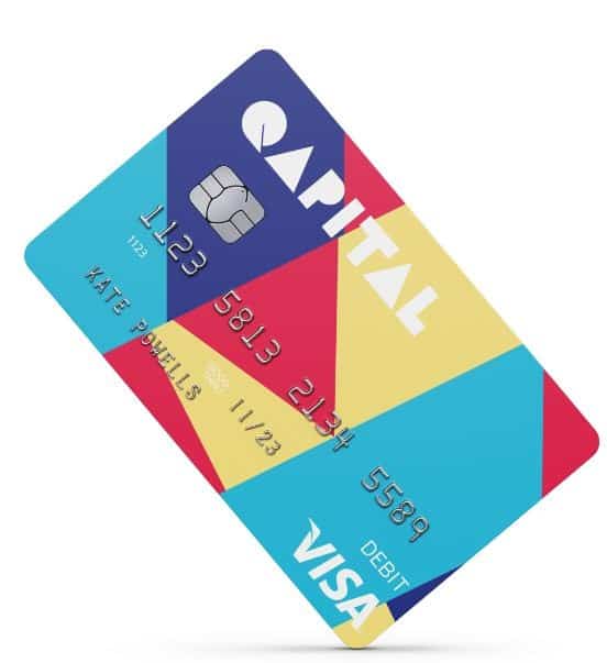 A Qapital debit card