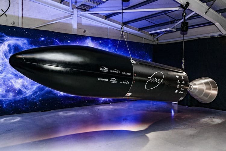 Prime second stage will feature a 3D-printed rocket. 