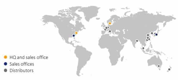 CELLINK's global footprint 