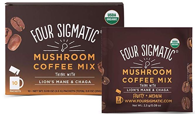 Mushroom coffee mix on Amazon