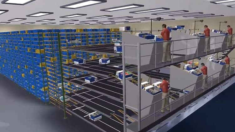 The Alphabot System from Alert Innovation. 