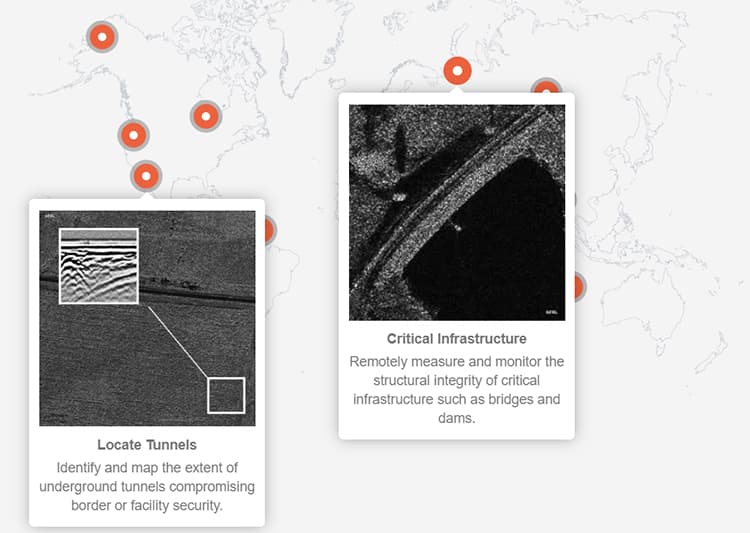 Umbra Lab SAR imagery has a number of different applications. 
