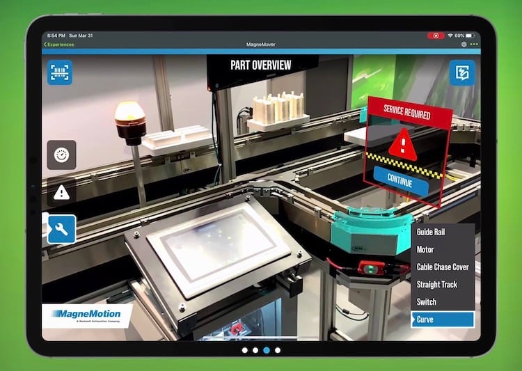 Visionaires 777's AR tool uses an iPad to communicate maintenance instructions without the need for training