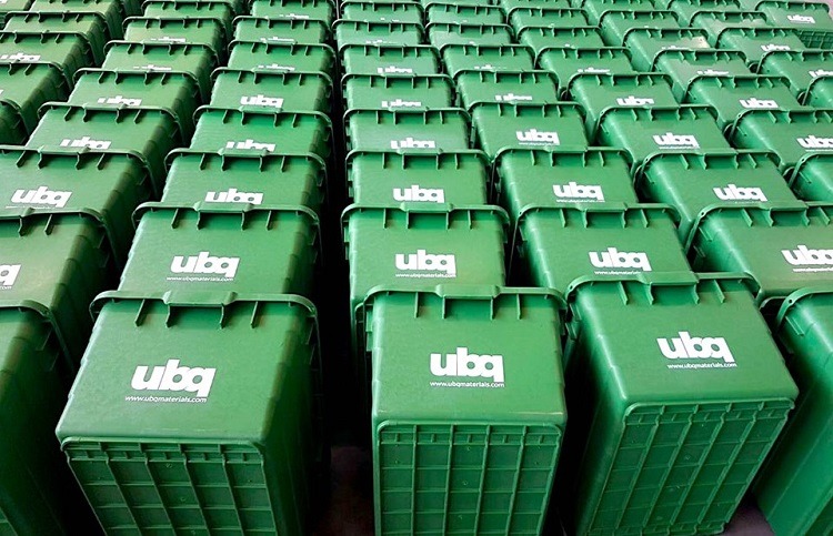 Central Virginia Waste Management Authority ordered 2000 of these UBQ recycling bins