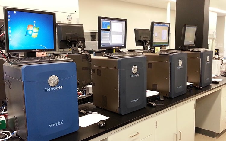 Mobile blood-testing labs from Genalyte.