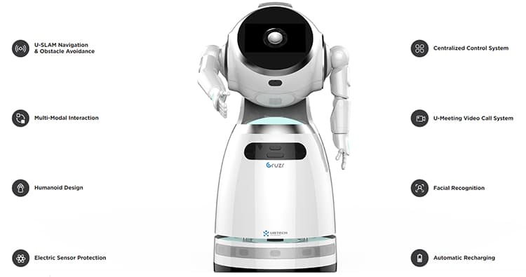 The Cruzr service robot from UBTECH.