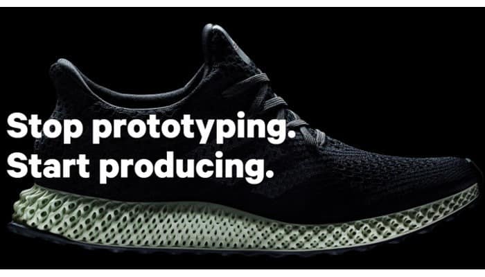 Adidas worked with Carbon to develop the first shoes with 3D printed midsoles.