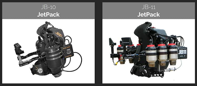 Jetpacks from JetPack Aviation.