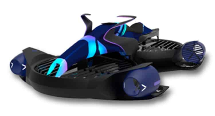 A flying motorcycle from Japan startup.