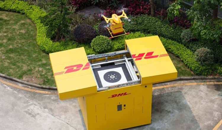 A fully autonomous station for drones.