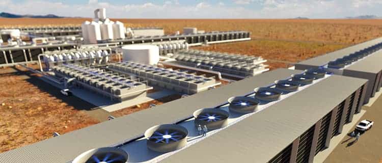 Direct-air-capture plant.