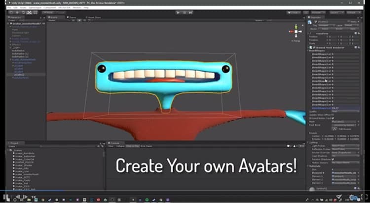 Avatar builder in VRChat