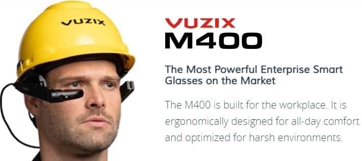 Vuzix M400 smart glasses