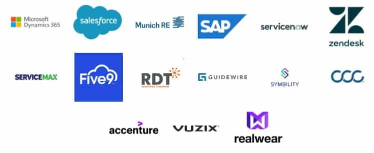 Some of SightCall's reference clients