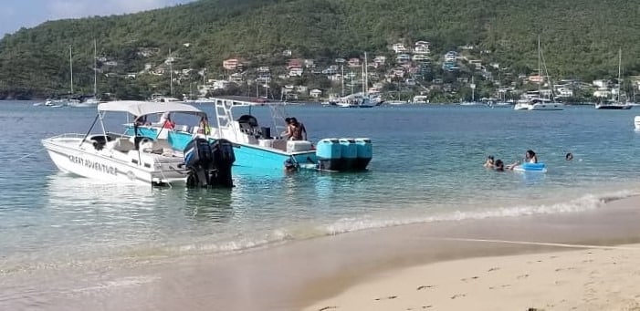 Picture showing me and the fam liming in my 900-horsepower speedboat - Credit: Nanalyze