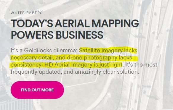 White paper about aerial mapping powering business. Credit: Nearmap