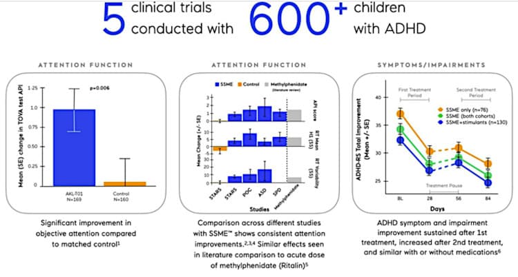 Clinical trials on EndeavorRx