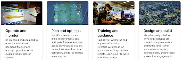 Digital twin use cases from Unity Technologies.