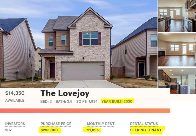 The Lovejoy on the Arrived platform - Credit: Arrived Homes