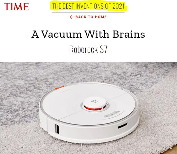 Time magazine feature on Roborock