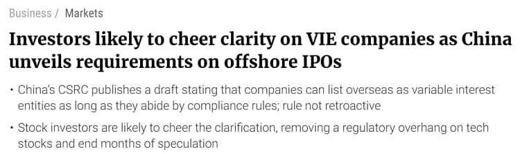 Credit: South China Morning Post, Dec 2021