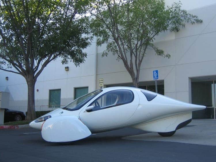 The Aptera prototype from 2011