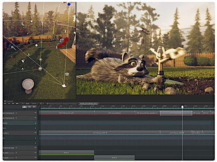 Screenshot from Unity Engine.